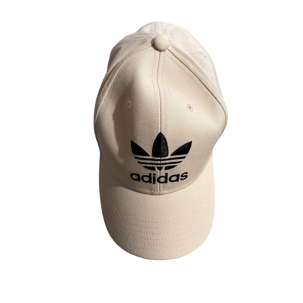 Adidas Originals Relaxed Strapback Hat Fit Cap One Size Pink Classic